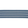 Galon 40 mm Monaco collection GALONS BRAIDS & TAPES de Houlès coloris Bleu ancien 32117-9620