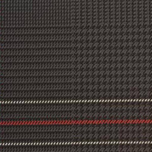Tissu d'origine Pied de Poule pour Fiat 500 coloris Noir Anthracite
