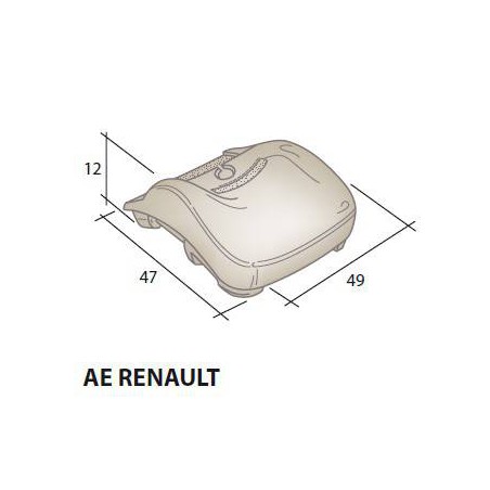 Seat foam for AE RENAULT
