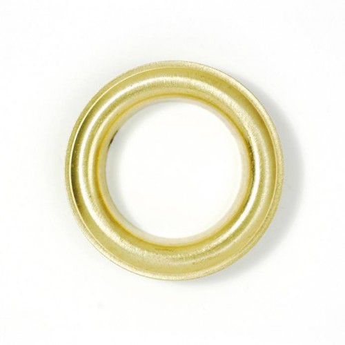 Matt Brass Eyelets 40mm for curtains from Houlès reference 58401