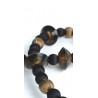 Embrasse câblé perles collection Venezia de Houlès coloris Noir 35721-9900