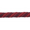 Corde à rampe prestige d'escalier de Houlès coloris Rouge 37108-9550