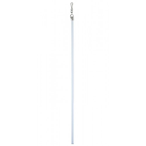 Lance-rideau plexiglass Auro longueur 100 cm de Houlès coloris Transparent 60100