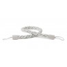 Embrasse câble collection Scarlett de Houlès coloris Blanc 35073-9010