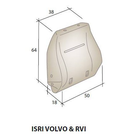 Seat foam seat ISRI Volvo