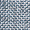 Tissu d'origine Bravo pour Ford Taunus coloris Beige-Bleu clair
