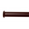 Embout Rosa pour tringle Médicis diamètre 35mm de Houlès coloris Chocolat 64036-48