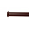Embout Rosa pour tringle Médicis diamètre 50mm de Houlès coloris Chocolat 64056-48