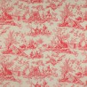 Tissu Bellegarde de Manuel Canovas coloris Rouge 04705-03