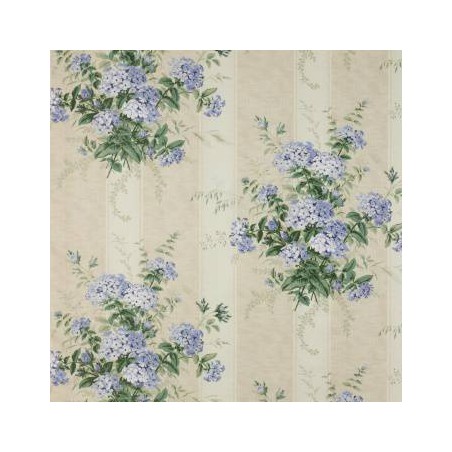 Sample for Plumbago Bouquet fabric - Colefax and Fowler