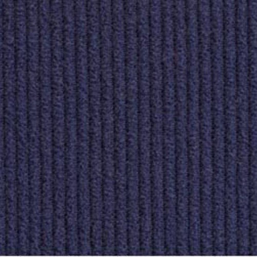 Genuine velvet ribbed Recaro fabric Blue color