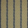Tissu Inca de Jane Churchill coloris Indigo / Gold J943F-01