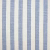 Tissu Almora Stripe de Jane Churchill coloris Cobalt / Natural J976F-04