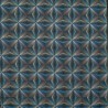 Tissu Quantum de Jane Churchill coloris Blue / Aqua J939F-01