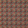 Tissu Quantum de Jane Churchill coloris Red / Copper J939F-02