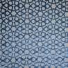 Tissu velours Jacquard Serail de Casal coloris Bleuet 12720-14