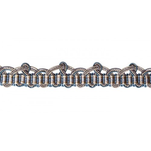 Lézarde 18 mm collection Duchesse de Houlès coloris Bleu ancien 32154-960