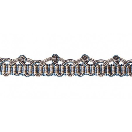 Lézarde 18 mm collection Duchesse de Houlès coloris Bleu ancien 32154-960