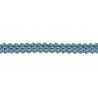 Lézarde 11 mm collection Valmont de Houlès coloris Bleu ancien 31302-9600