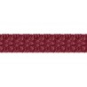 Galon armuré 10 mm collection Double Corde & Galons de Houlès coloris Géranium 31155-9438