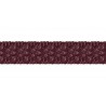 Galon armuré 10 mm collection Double Corde & Galons de Houlès coloris Lie de vin 31155-9575