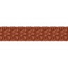 Galon armuré 10 mm collection Double Corde & Galons de Houlès coloris Terre cuite 31155-9303