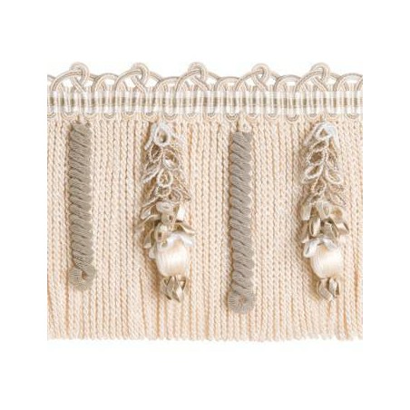 Sample for Embellished bullion Fringe 12 cm Duchesse - Houlès