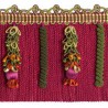 Embellished bullion Fringe 12 cm Duchesse - Houlès