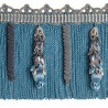 Embellished bullion Fringe 12 cm Duchesse - Houlès