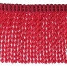 Frange moulinée simple 10 cm collection Plaza - Houlès coloris 33099/9400 fuchsia
