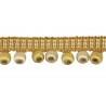 Frange Perles 23 mm collection Les marquises - Houlès coloris 33273/9100 dore
