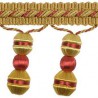 Beaded fringe 60 mm Beaugency  - Houlès
