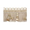 Frange Quilles 95 mm collection Antica - Houlès coloris 33386/9020 champagne