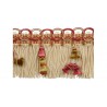 Beaded fringe 95 mm Antica - Houlès