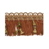 Frange Quilles 95 mm collection Antica - Houlès coloris 33386/9270 cuivre