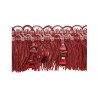Frange Quilles 95 mm collection Antica - Houlès coloris 33386/9350 fraise