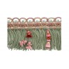 Beaded fringe 95 mm Antica - Houlès