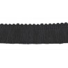 Frange Mousse 45 mm collection Palais royal - Houlès coloris 33022/9910 noir