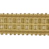 Galon 35 mm collection Villandry de Houlès coloris Or jaune 32471-9710