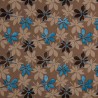 Tissu velours Ponthieu de Casal coloris Gitane chocolat 12680-1455
