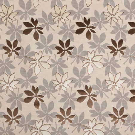 Tissu velours Ponthieu de Casal coloris Ivoire écorce 12680-7252