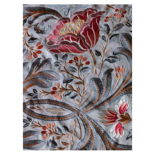 Rideaux Colefax & Fowler Lincoln – Doublés Entrelacés 250x250cm Rouge