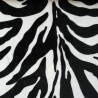 Fake fur fabric Zebra