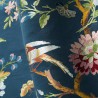 Tissu d'ameublement Jardin d'Hiver de Tassinari & Chatel coloris Saphir 1696-01