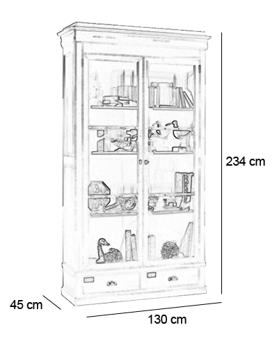 Schéma Cabinet de Curiosités petit modèle Felix Monge