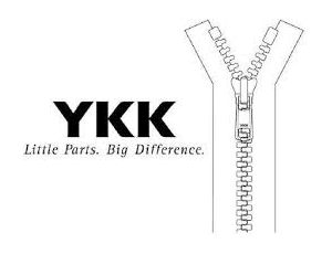 YKK fermetures éclairs, zips et accessoires