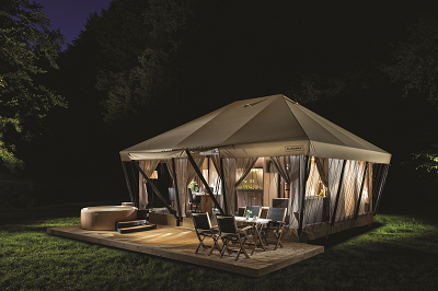 Toile polycoton pour tente de camping, tipi et yourte - Tencate