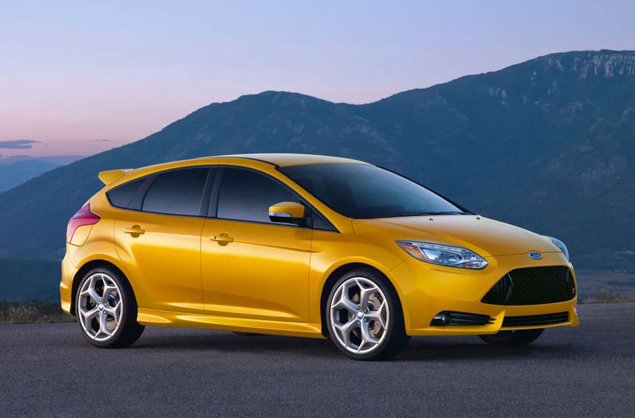 Tissu nid d'abeille pour ciel de toit Ford Focus ST